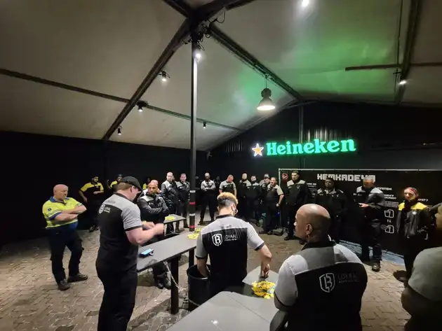 Loyaal Beveiliging verlengt samenwerking met evenementenlocatie Hemkade - 